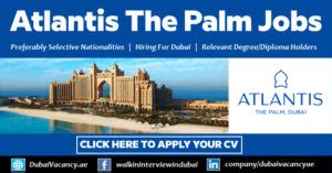atlantis job vacancies|Atlantis Dubai .